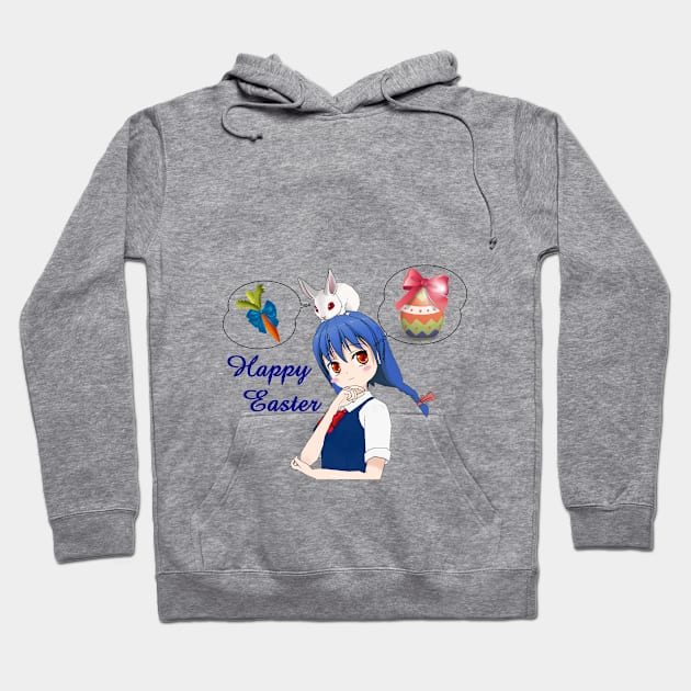 Happy Easter (Customizable) Hoodie by Alkimya